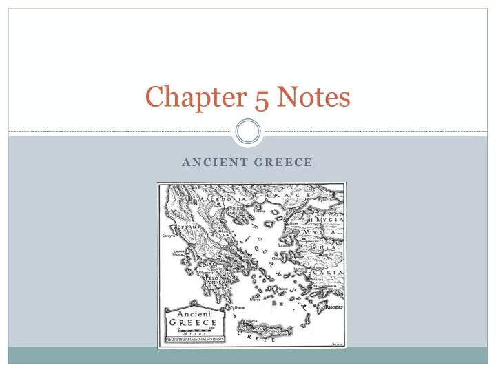 chapter 5 notes