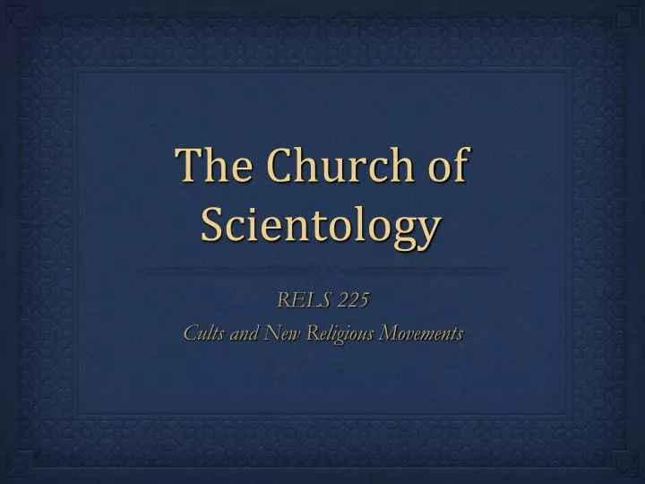 the church of scientology
