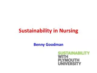 Sustainability in Nursing