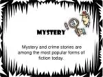 Mystery - slide 1