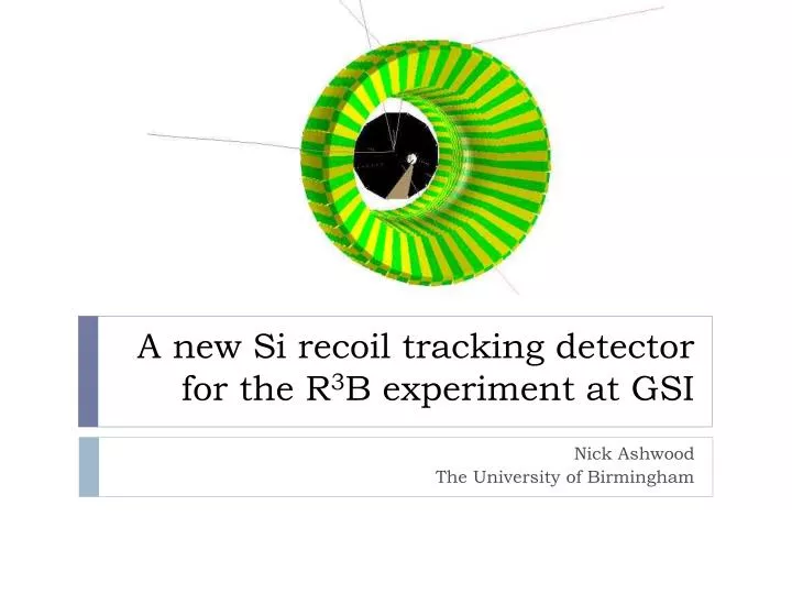 a new si recoil tracking detector for the r 3 b experiment at gsi