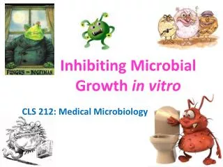 Inhibiting Microbial Growth in vitro
