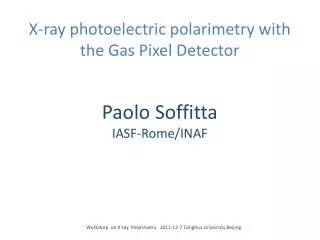 X-ray photoelectric p olarimetry with the G as Pixel Detector