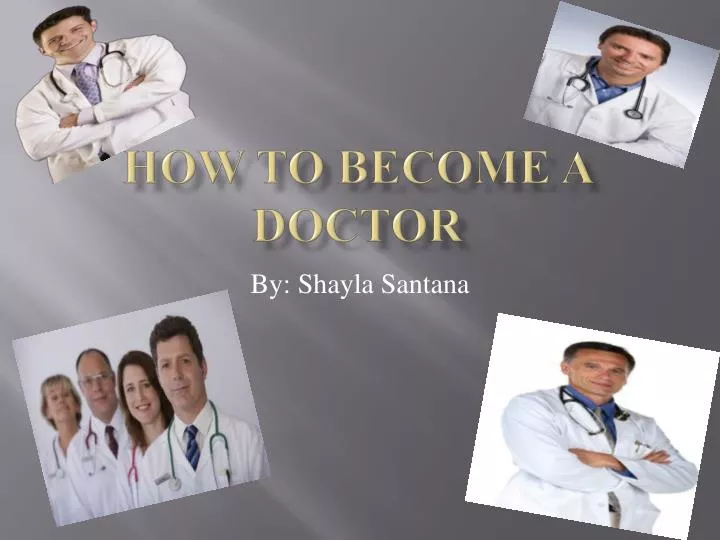 how to become a doctor