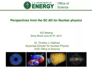 Perspectives from the SC AD for Nuclear physics