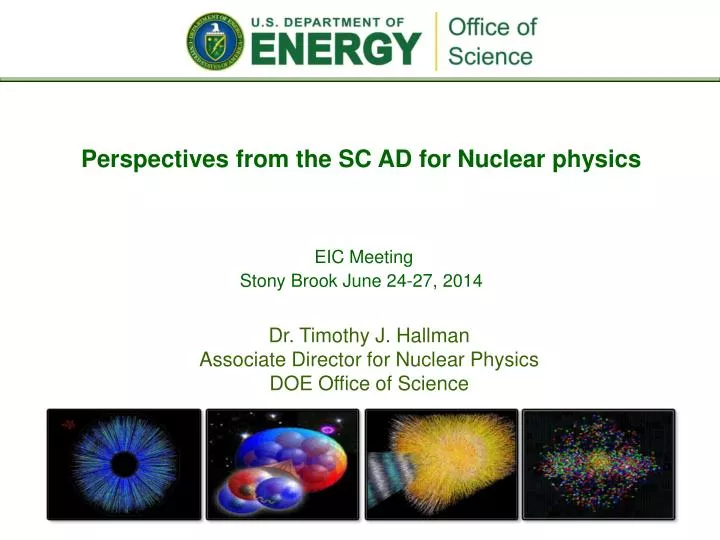 perspectives from the sc ad for nuclear physics