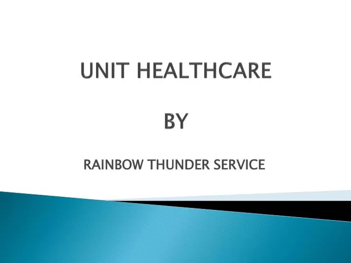 unit healthcare by