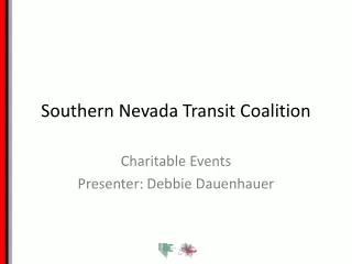 Southern Nevada Transit Coalition