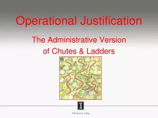 Operational Justification