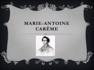 marie antoine car me