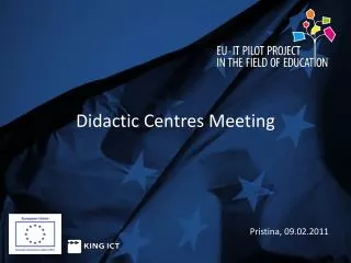 Didactic Centres Meeting