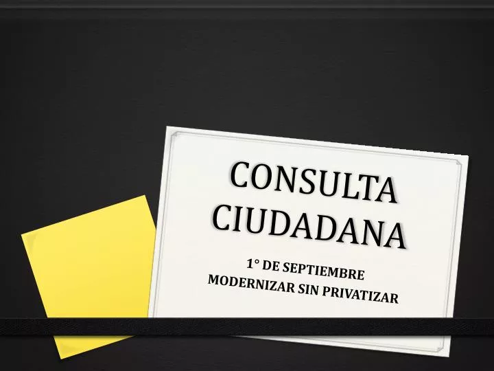 consulta ciudadana