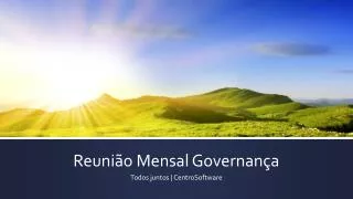 reuni o mensal governan a