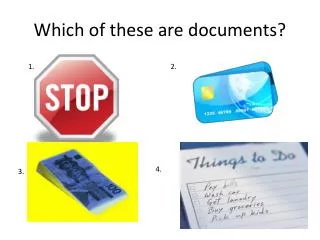Which of these are documents?