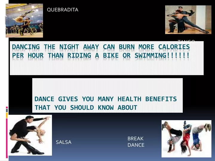 dance gives you many health benefits that you should know about