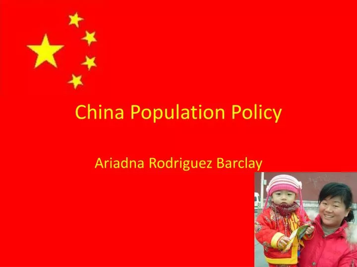 china population policy