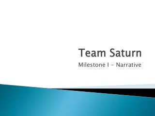 Team Saturn