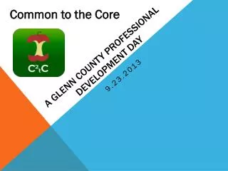 A Glenn County Professional Development Day