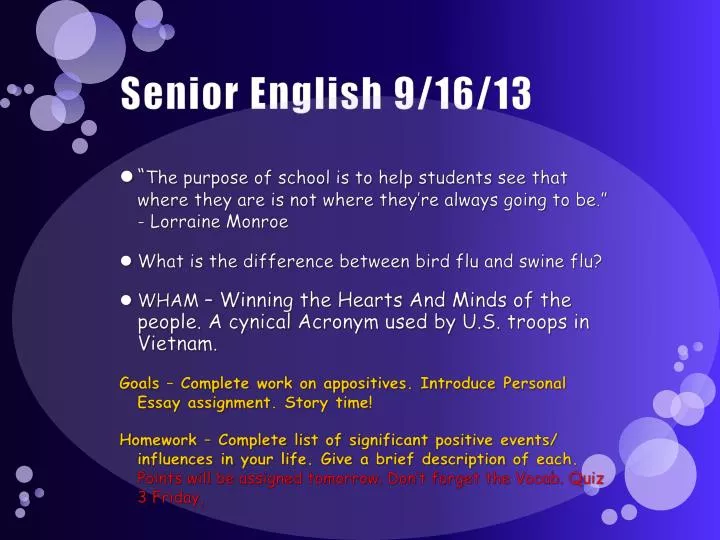 senior english 9 16 13