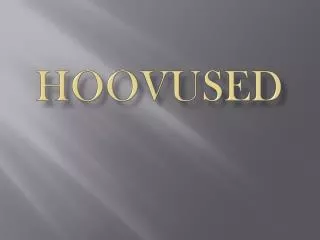 hoovused