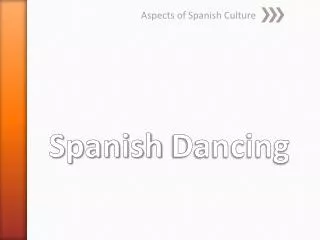 Spanish Dancing