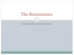 The Renaissance - slide 1
