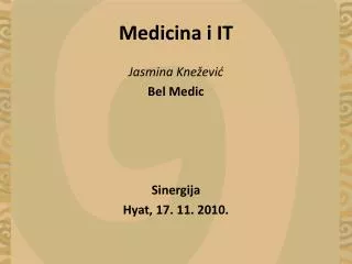 Medicina i IT