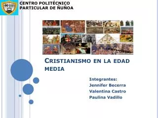cristianismo en la edad media