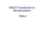 PPT - EEE237 Introduction to Microprocessors PowerPoint Presentation ...