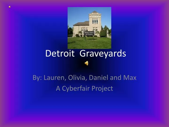 detroit graveyards