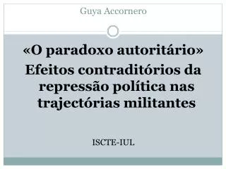 guya accornero