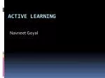 Active Learning - slide 1