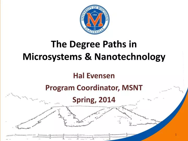 the degree paths in microsystems nanotechnology