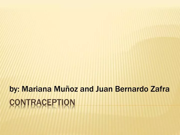 by mariana mu oz and juan bernardo zafra