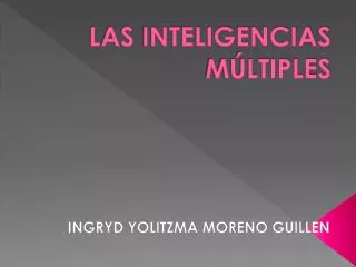 las inteligencias m ltiples