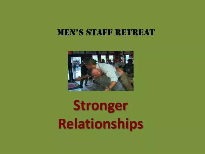 stronger relationships