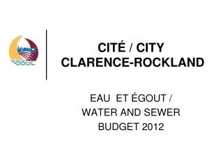 CITÉ / CITY CLARENCE-ROCKLAND