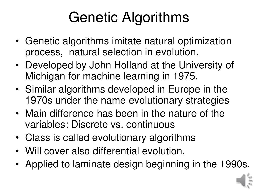 PPT - Genetic Algorithms PowerPoint Presentation, free download - ID ...
