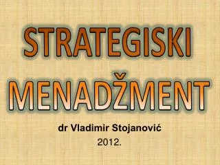 strategiski menad ment