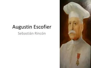 augustin escofier