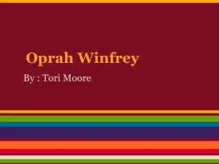 Oprah Winfrey