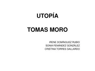 utop a tomas moro