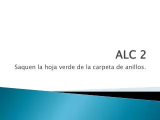 ALC 2