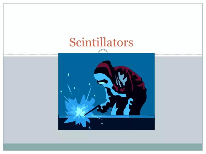 scintillators