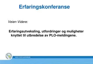 erfaringskonferanse