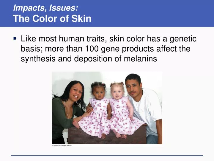 impacts issues the color of skin