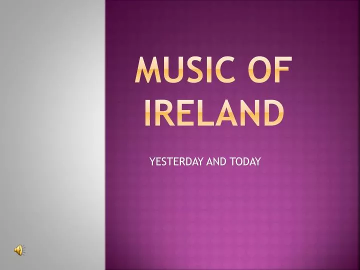 music of ireland