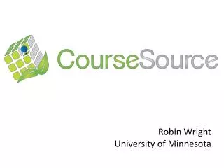 Robin Wright University of Minnesota
