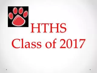 HTHS Class of 2017