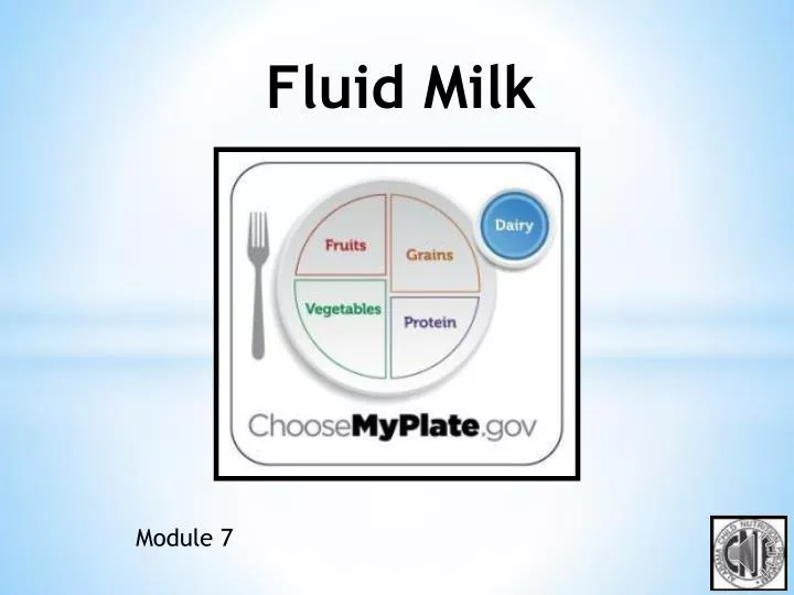 fluid milk